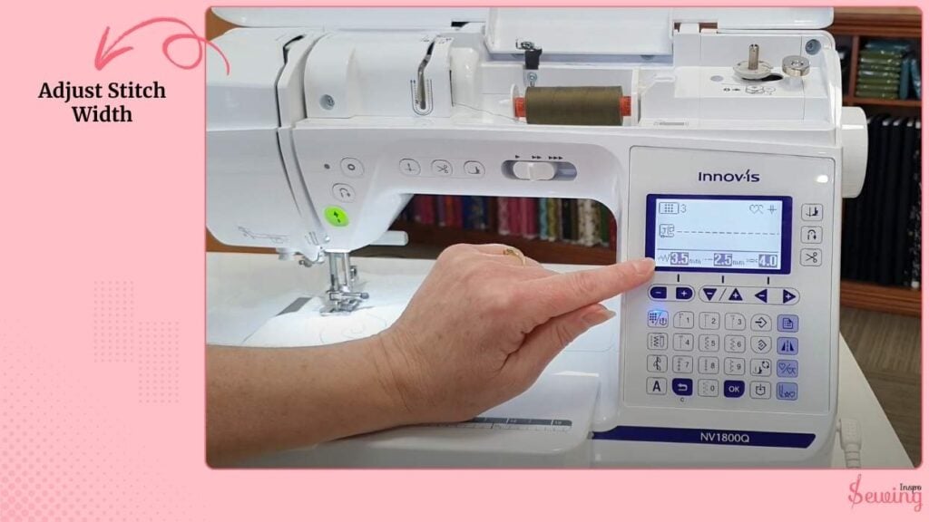 Adjust Stitch Width