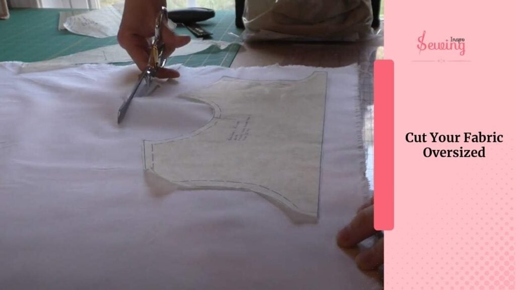 Cut Your Fabric Oversized