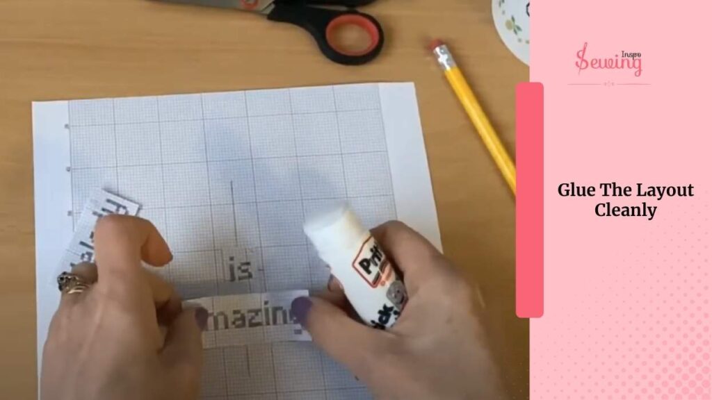 Glue The Layout Cleanly