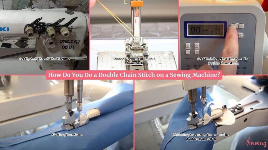 How Do You Do A Double Chain Stitch On A Sewing Machine