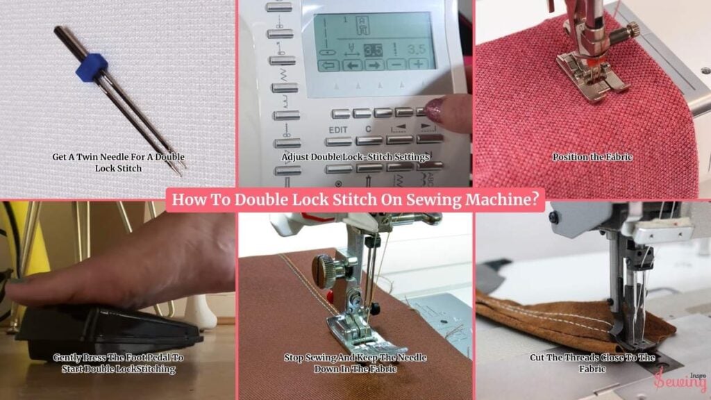 How To Double Lock Stitch On Sewing Machine
