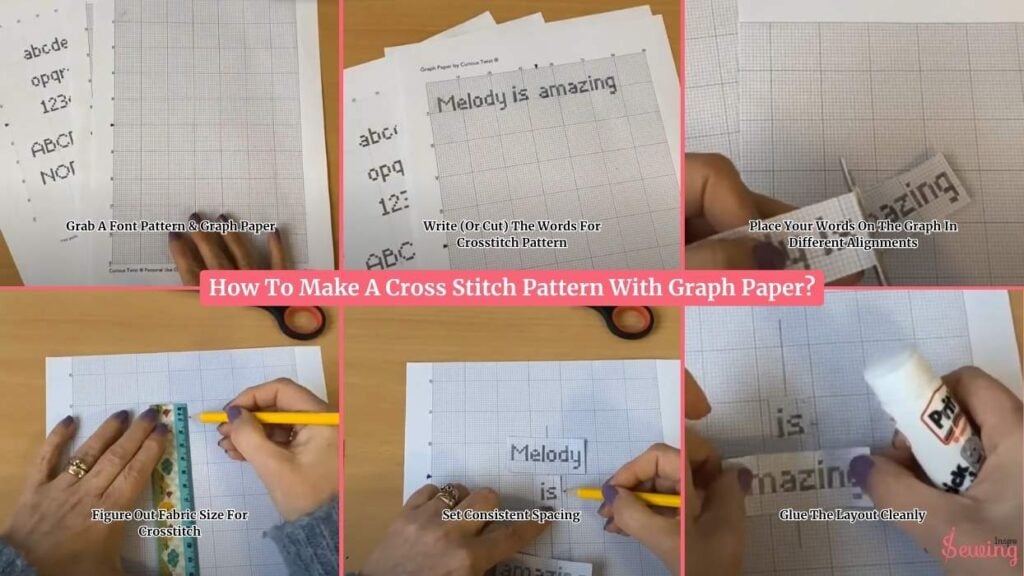 How To Make A Cross Stitch Pattern With Graph Paper
