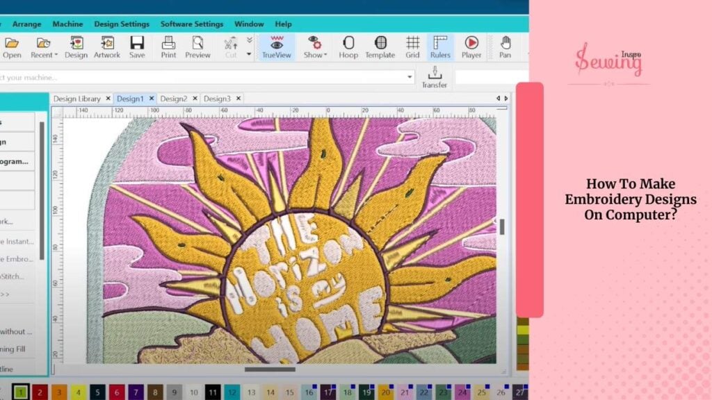 How To Make Embroidery Designs On Computer