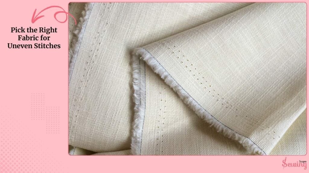 Pick the Right Fabric For Uneven Stitches