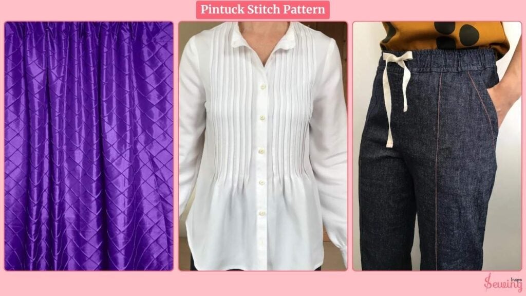 Pintuck Stitch Pattern