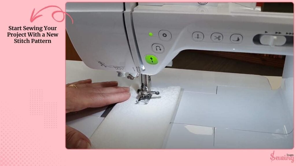 Start Sewing Your Project With a New Stitch Pattern