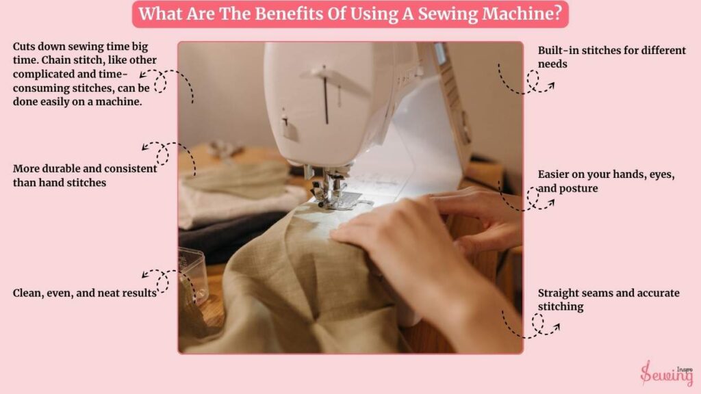 What Are The Benefits Of Using A Sewing Machine