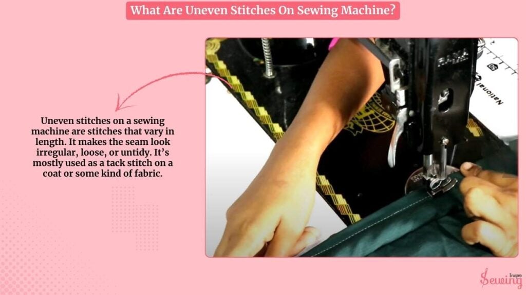 What Are Uneven Stitches On Sewing Machine