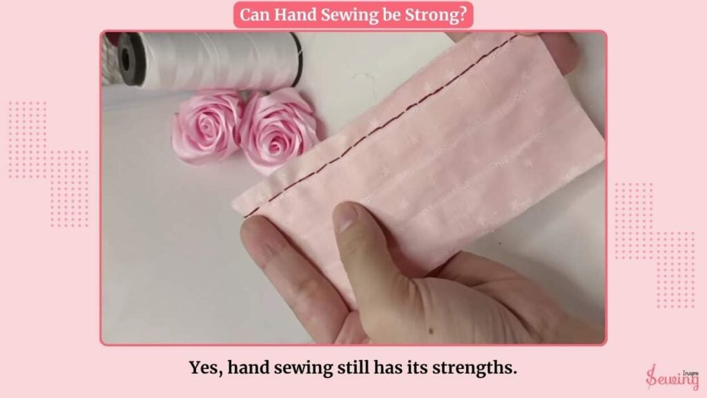 can hand sewing be strong