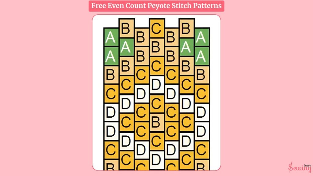Free Even Count Peyote Stitch Patterns