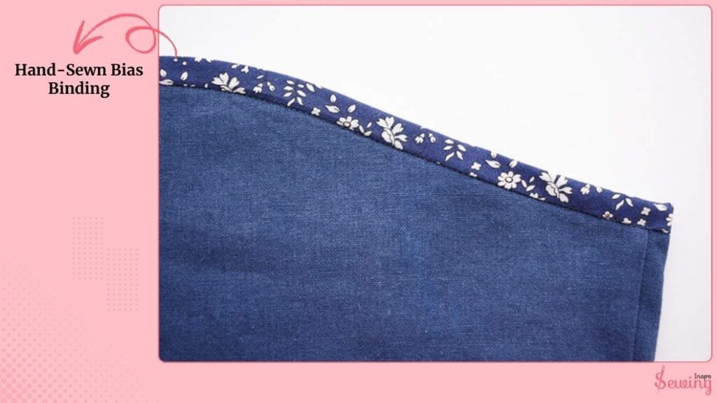 Hand-Sewn Bias Binding