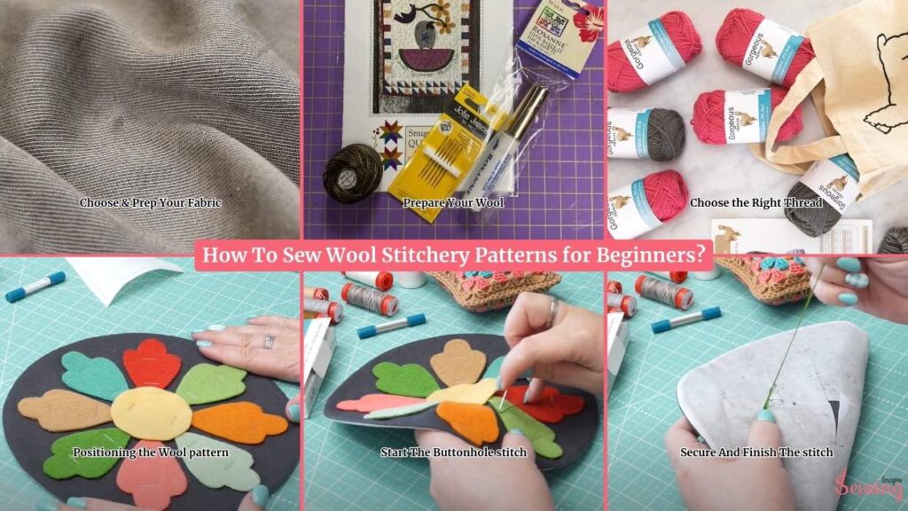 How To Sew Wool Stitchery Patterns For Beginners
