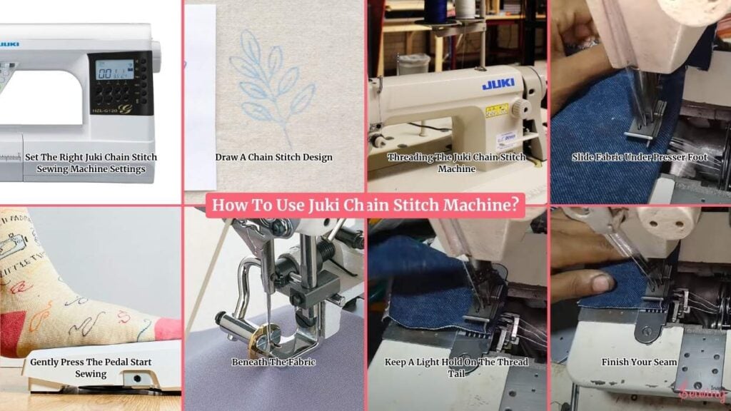 How To Use Juki Chain Stitch Machine