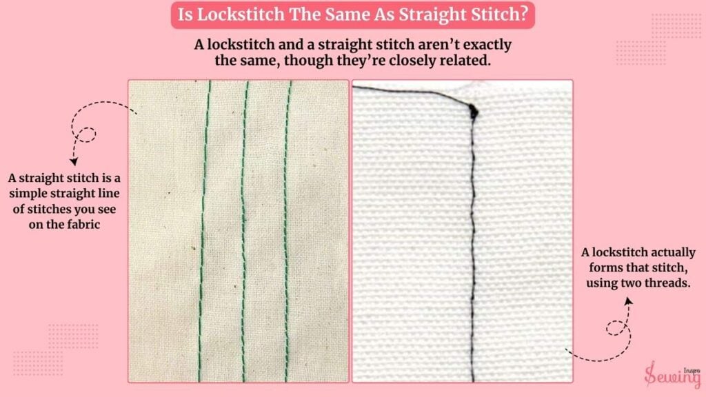 Is Lockstitch The Same As Straight Stitch