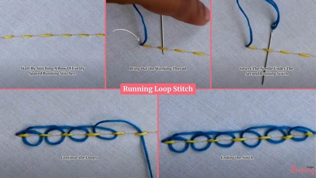 Running Loop Stitch