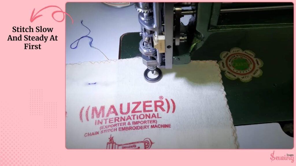 Stitch Slow And Steady At First