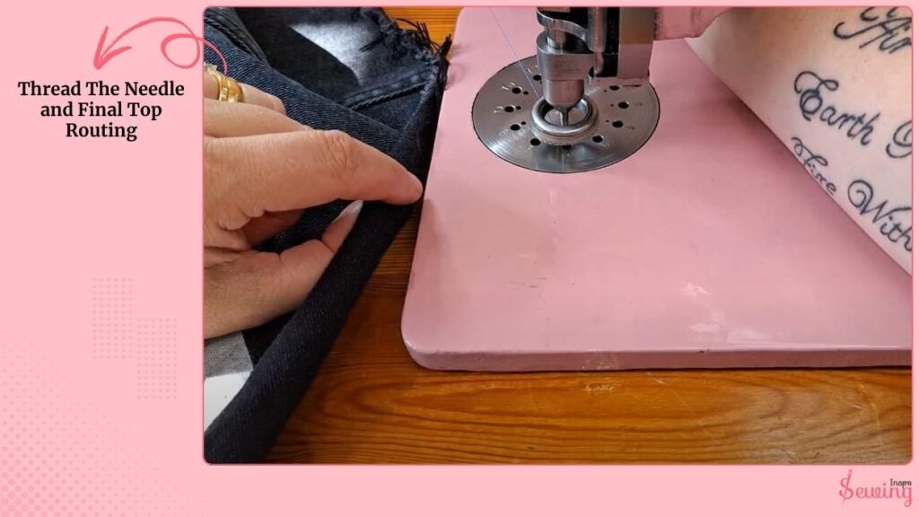 Thread The Needle And Final Top Routing
