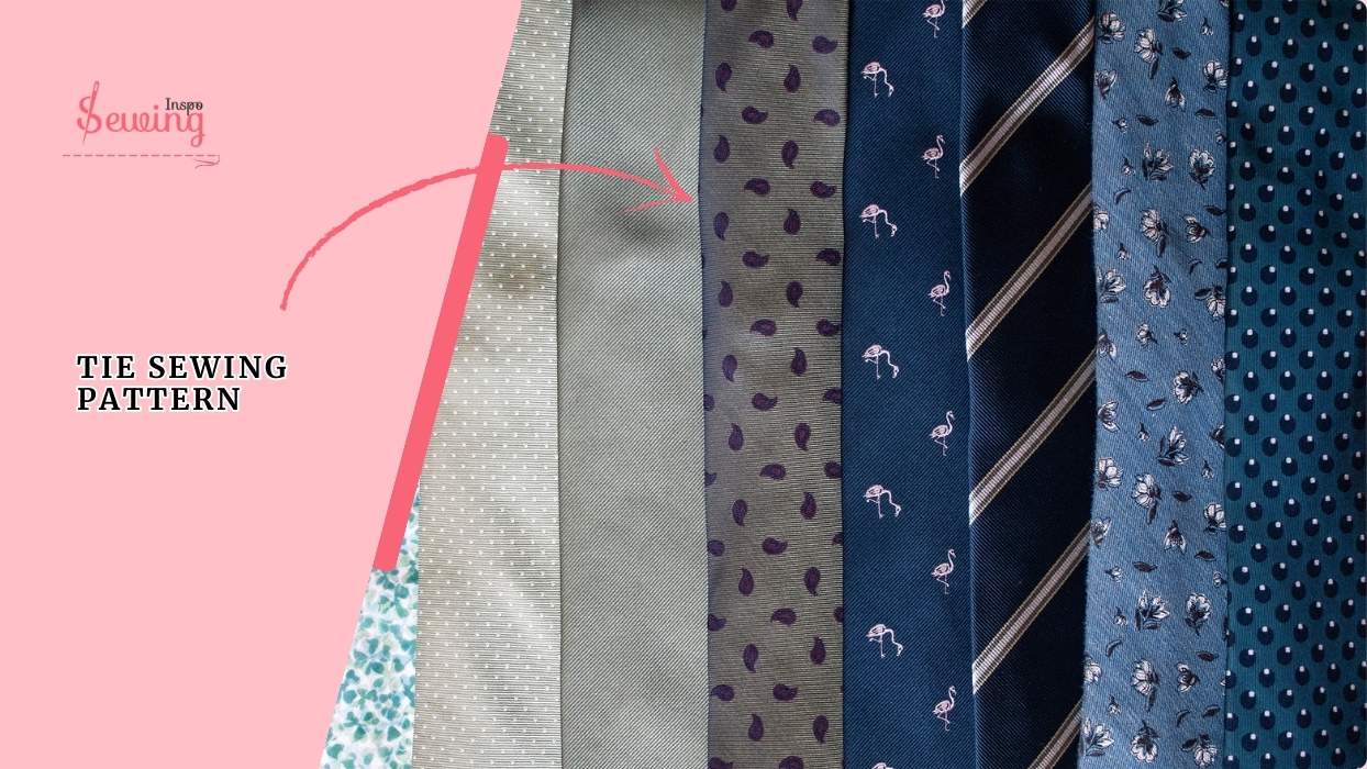 How To Stitch A Tie Sewing Pattern From The Necktie Sewing Pattern Free