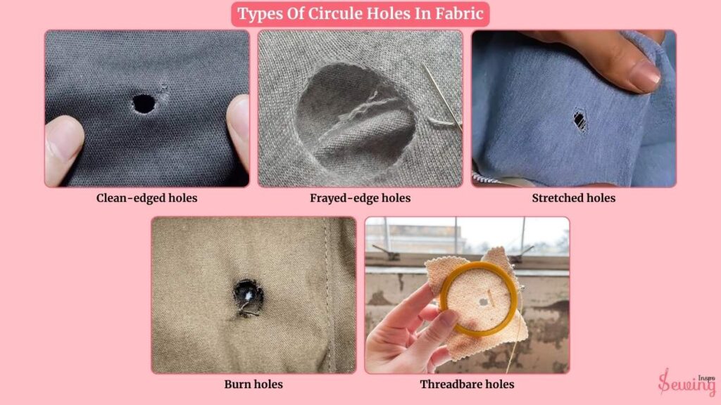 Types Of Circule Holes In Fabric