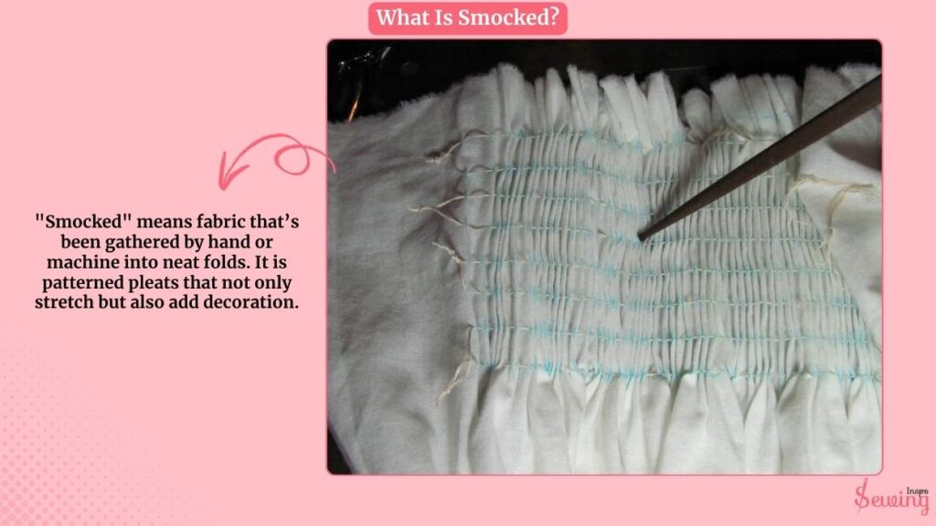 What Is Smocked