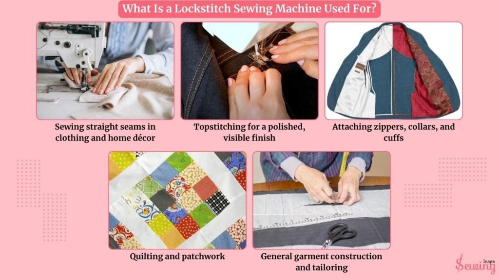 What Is A Lockstitch Sewing Machine Used For