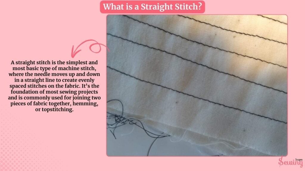 What Is A Straight Stitch