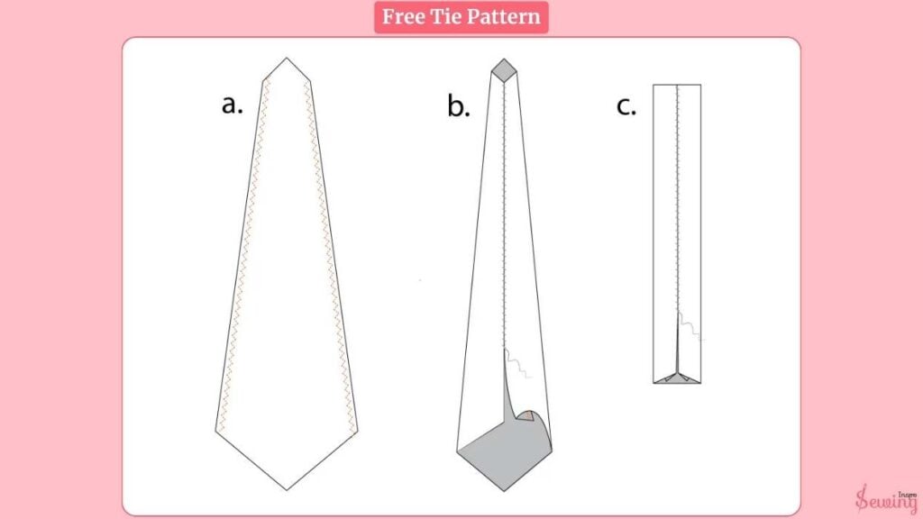 free tie pattern