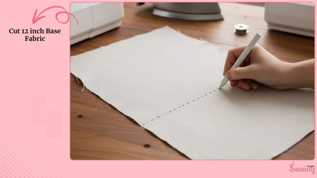 Cut 12 inch Base Fabric