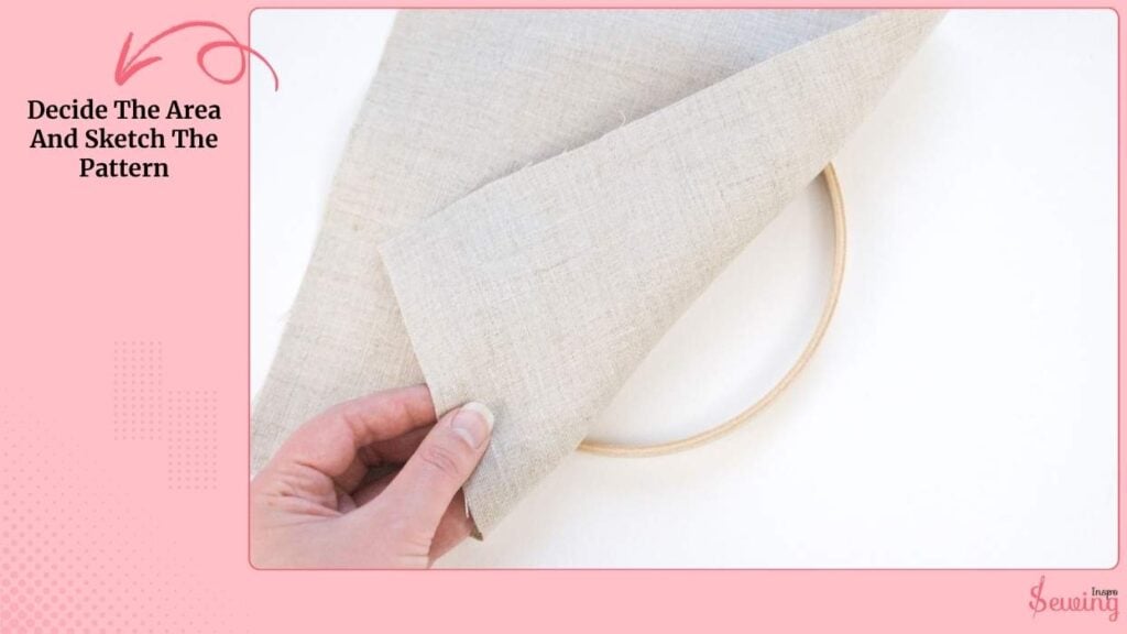 Decide The Area And Sketch The Pattern