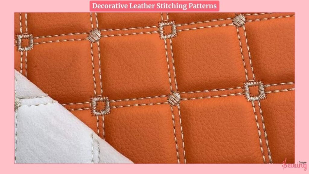 Decorative Leather Stitching Patterns
