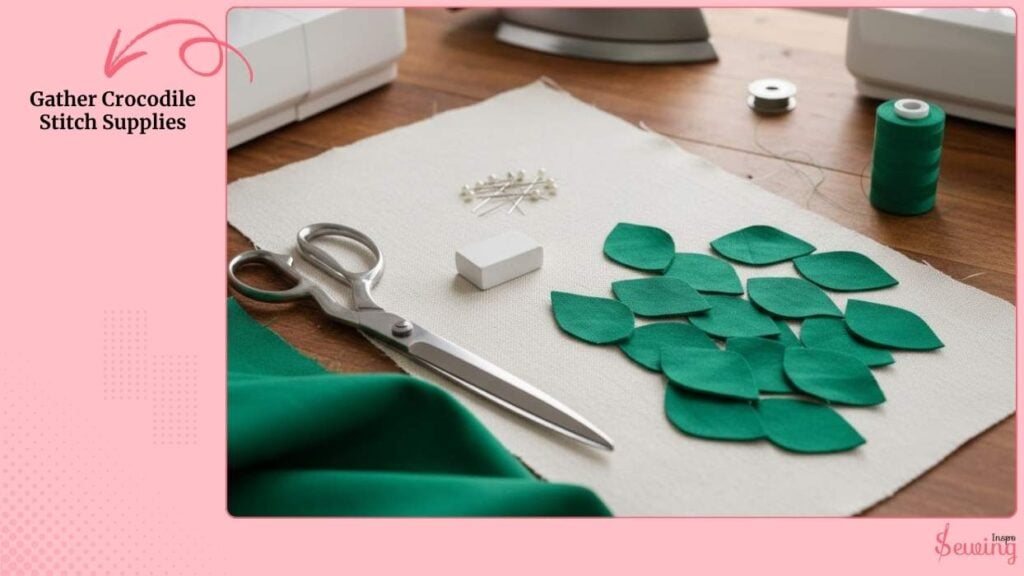 Gather Crocodile Stitch Supplies