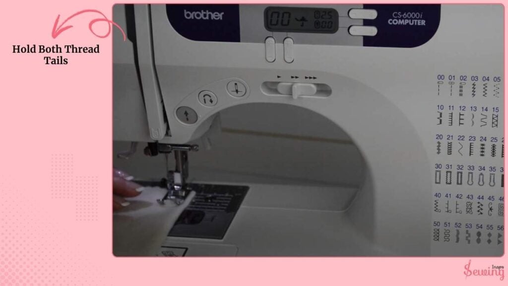 Hold Both Thread Tails