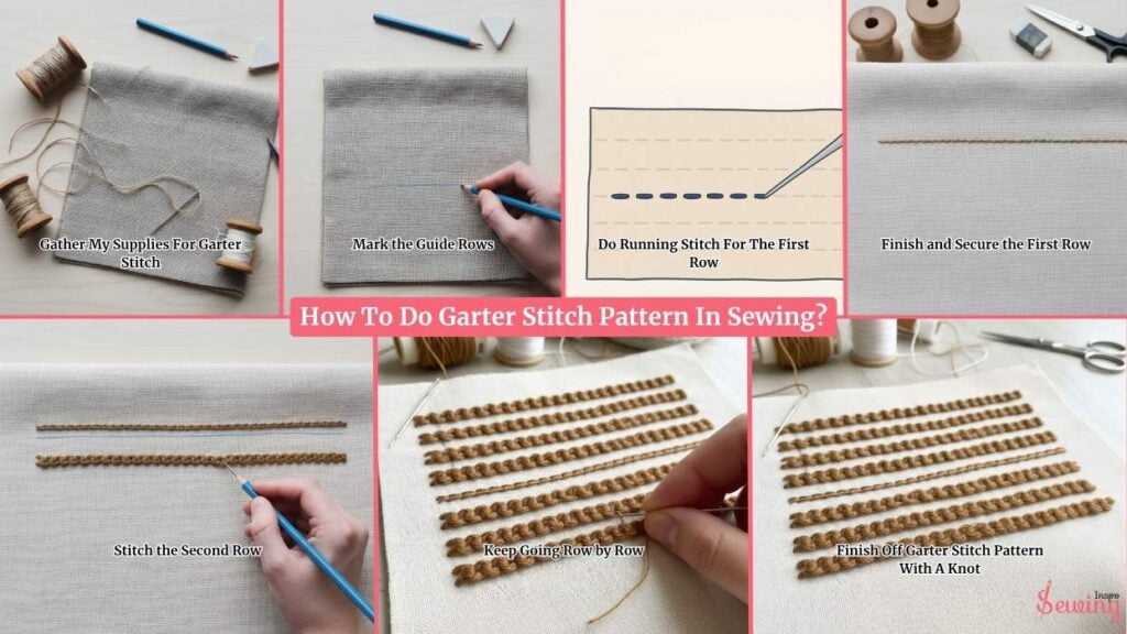 How To Do Garter Stitch Pattern In Sewing