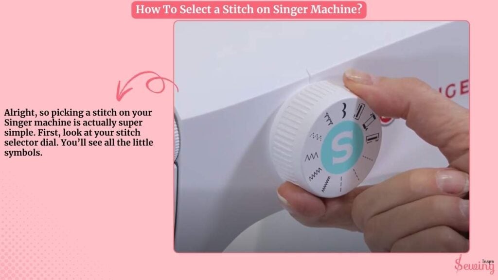 How To Select A Stitch On Singer Machine