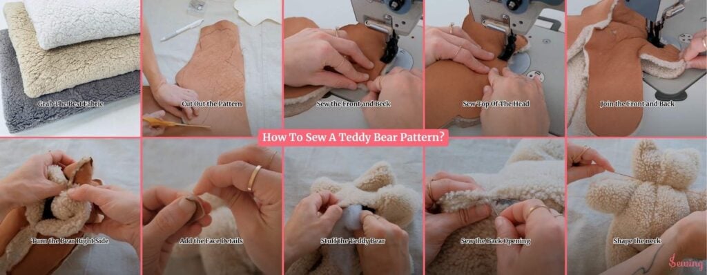 How To Sew A Teddy Bear Pattern