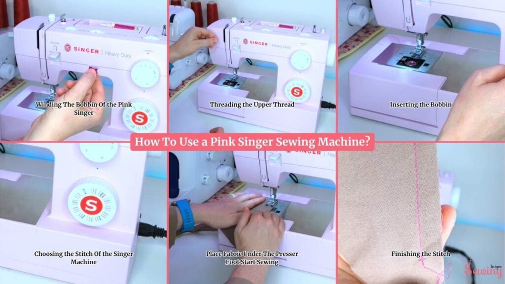 How To Use a Pink Singer Sewing Machine
