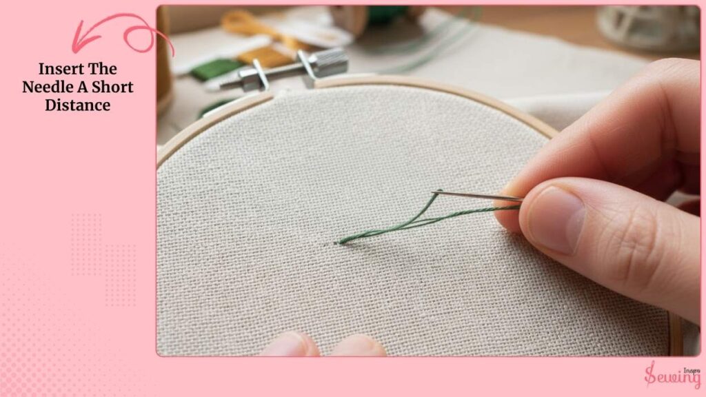 Insert The Needle A Short Distance