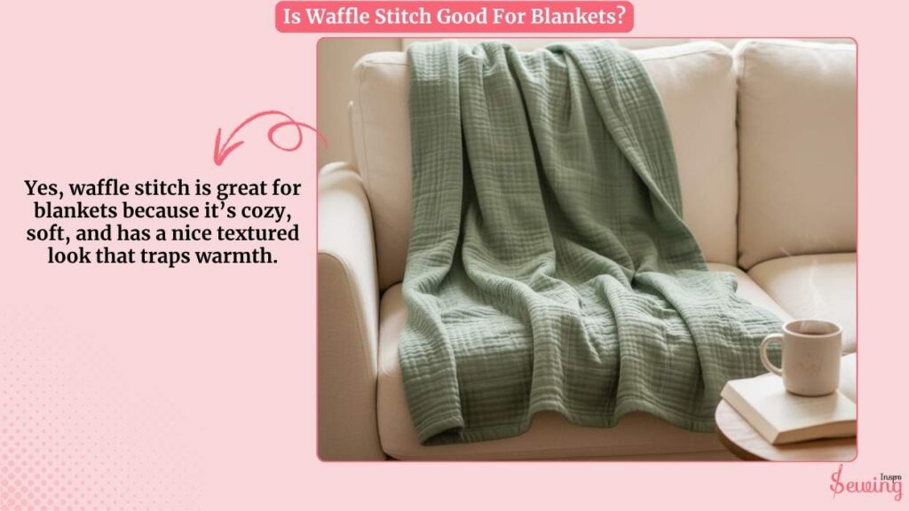 Is Waffle Stitch Good For Blankets