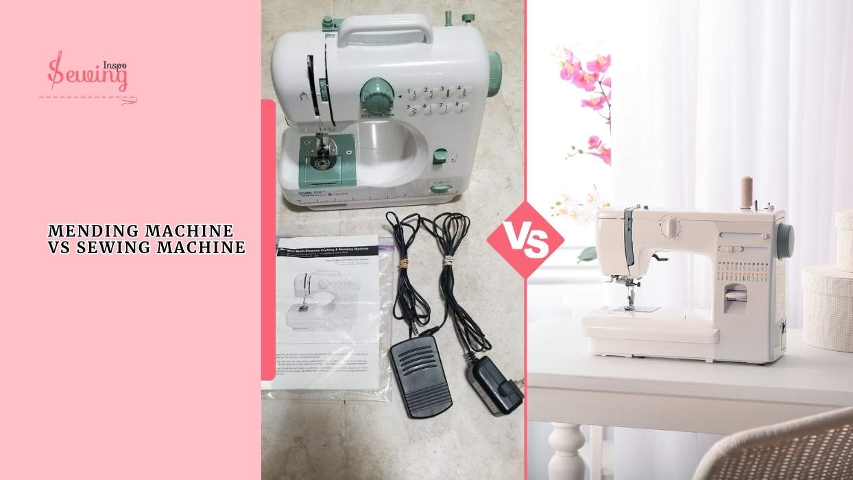 Difference Between Mending Machine Vs Sewing Machine| The Best One