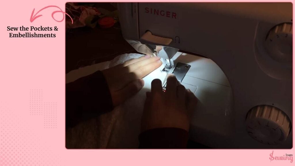 Sew the Pockets & Embellishments