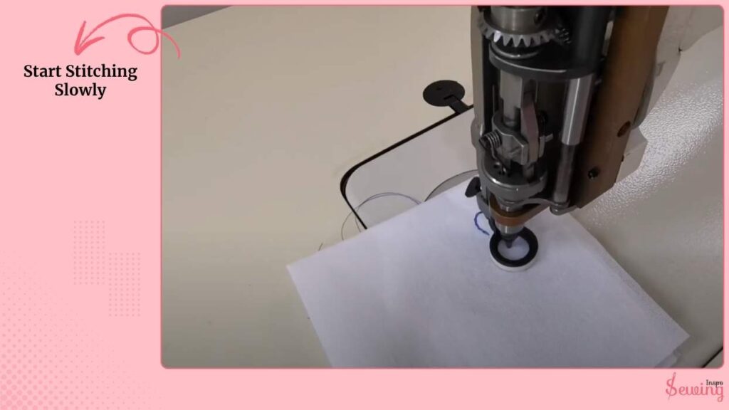 Start Stitching Slowly