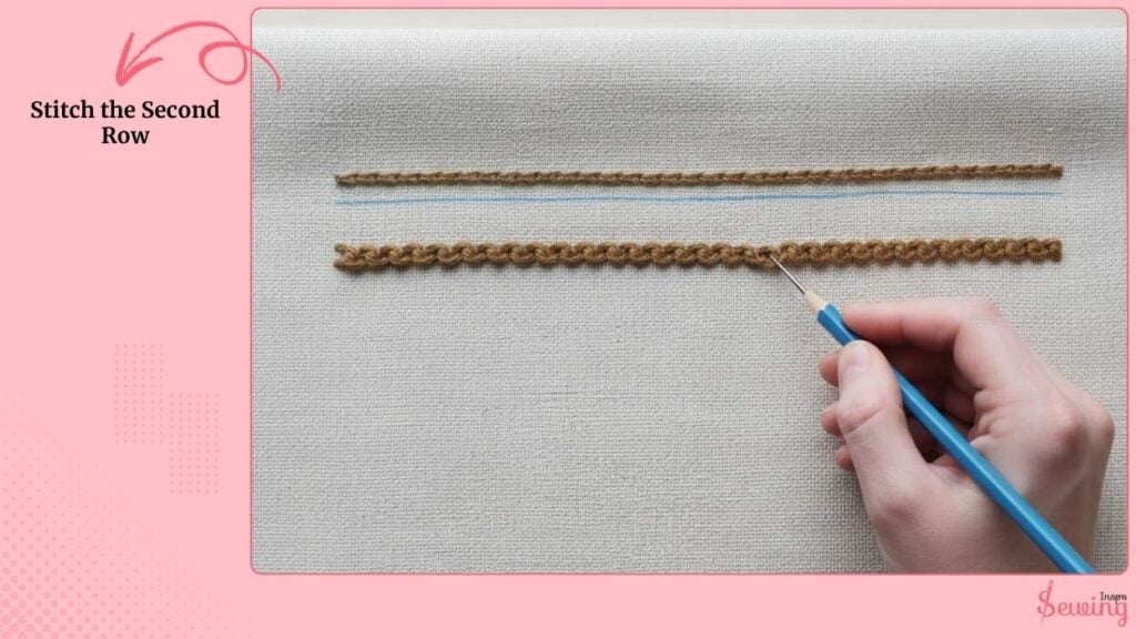 Stitch the Second Row