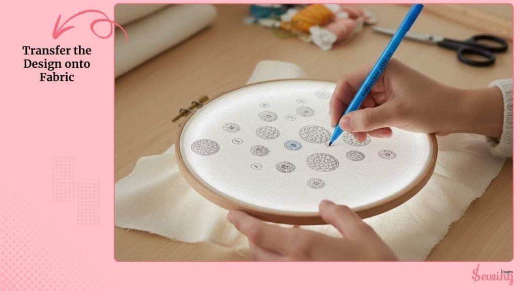 Transfer the Design onto Fabric