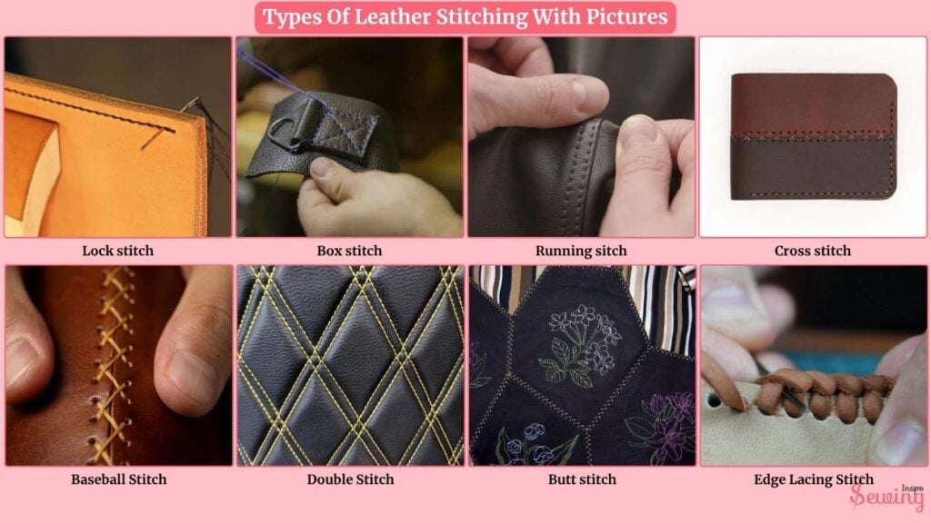 Types Of Leather Stitching With Pictures