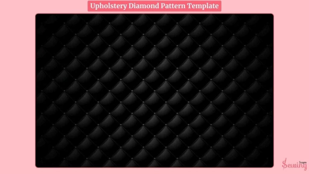 Upholstery Diamond Pattern Template