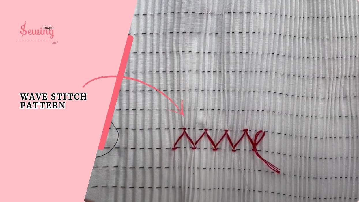 I Did Wave Stitch Pattern With Wave Stitch Pattern In Sewing PDF