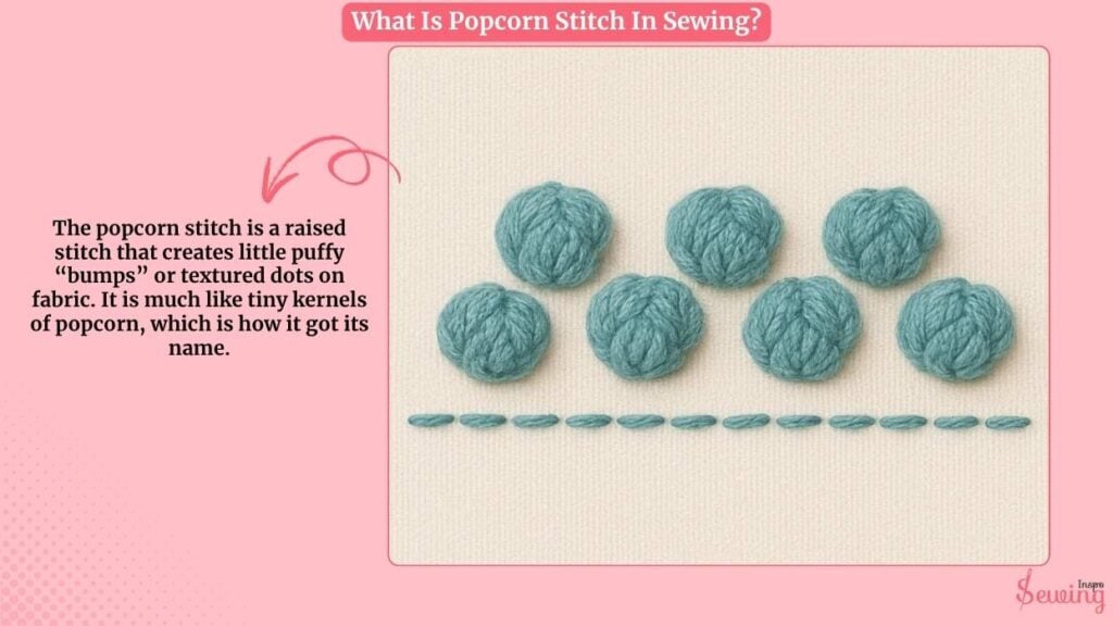 What Is Popcorn Stitch In Sewing