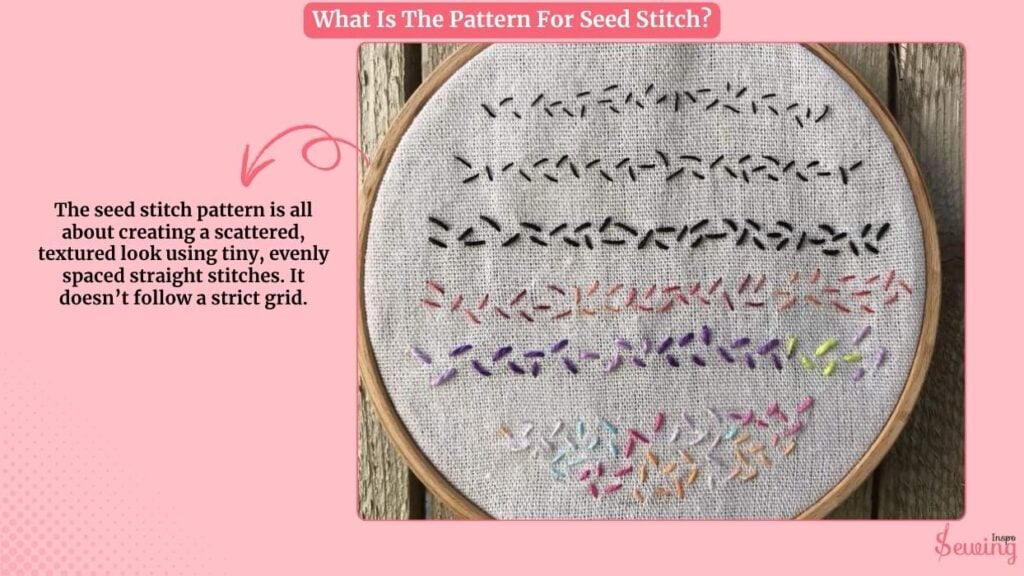 What Is The Pattern For Seed Stitch