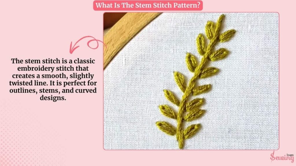 What Is The Stem Stitch Pattern