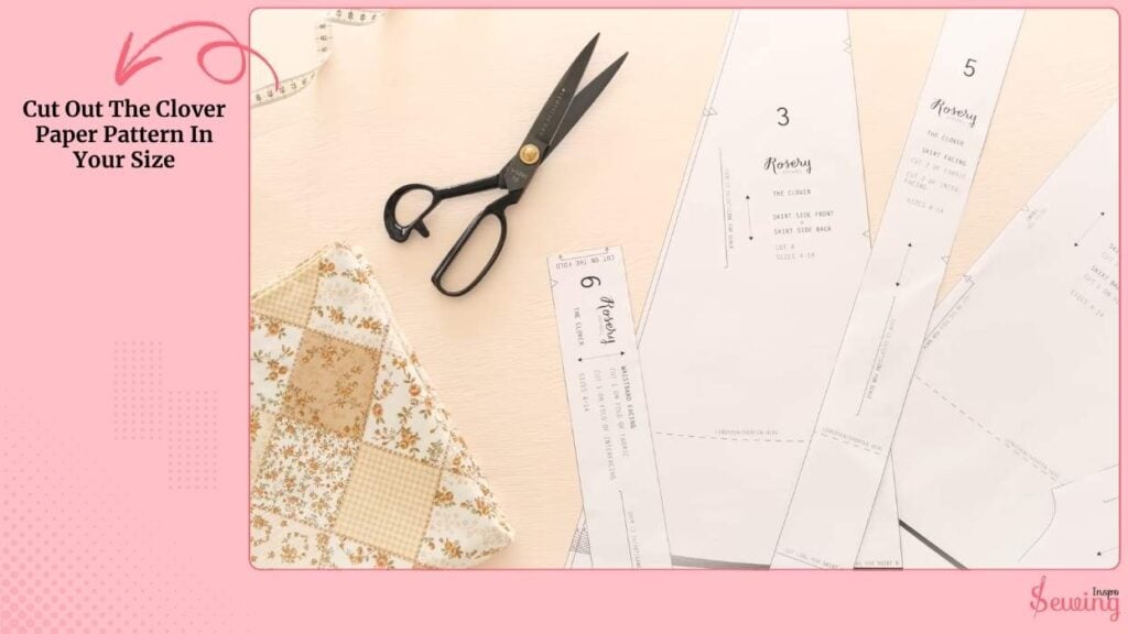 Cut Out The Clover Paper Pattern In Your Size